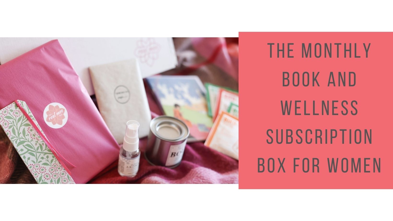 The monthly book and wellness subscription box for women